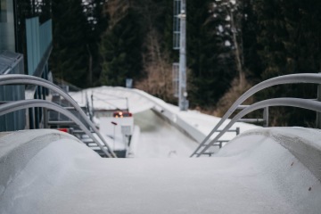 skeleton track in Innsbruck